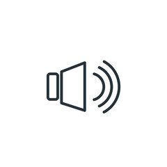 Sound vector icon
