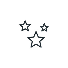 Stars vector icon