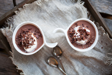 Chocolate pudding