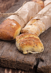 Fresh homemade bread