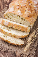 Fresh homemade bread