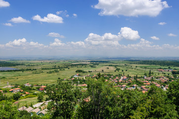Fototapeta na wymiar Mezek village