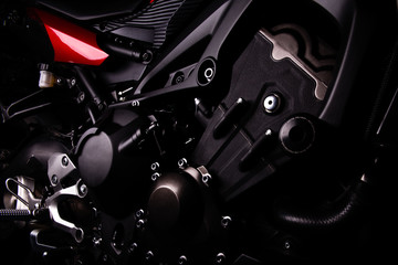 Obraz na płótnie Canvas silnik motocykla