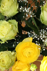 Springtime flower bouquet