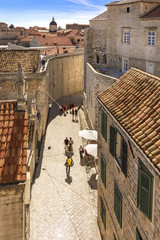 Street in Old Town Dubrovnik, view from City Walls © ewelinaf