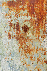Grunge chipped paint rusty textured metal