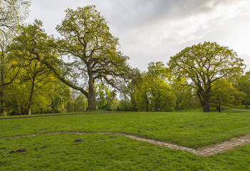 Knoops-Park im Frühling
