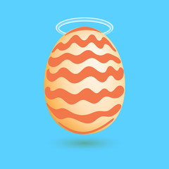 Illustration of the egg with nimbus