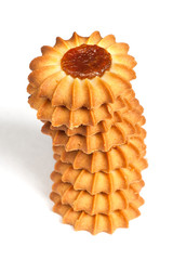 Group of cookies with jam