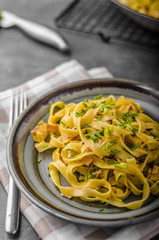 Creamy pasta with chicken