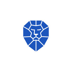 Animal lion vector icon logo
