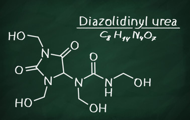 Structural model of Diazolidinyl urea