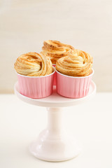 Fresh baked cruffins