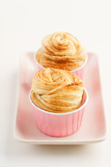 Fresh baked cruffins