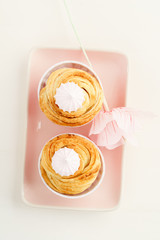 Fresh baked cruffins