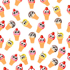 illustration of ice cream