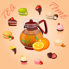 illustration of teapot