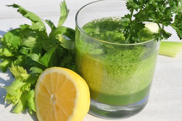 Green vegetable juice