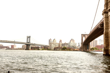 Obraz premium Brooklin Bridge, NYC.