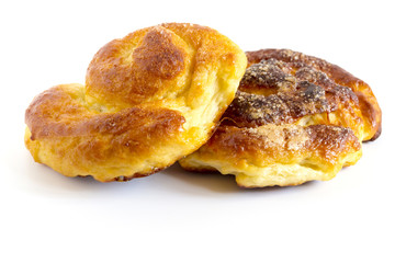 Homemade cottage cheese buns