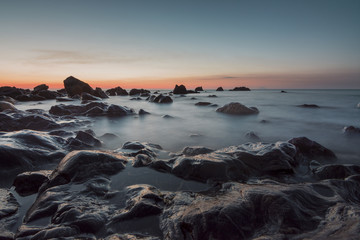 Obraz premium Light of Sicily - Sunset 