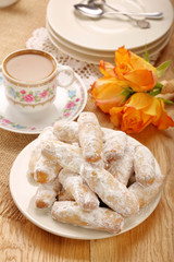 Alfajores traditional Spanish cookies