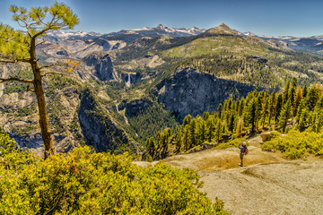 Naklejka na ściany i meble Half Dome Yosemite National Park