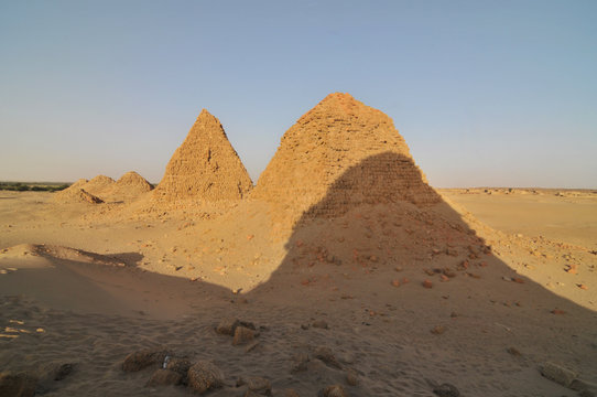 Nuri - pyramids of royal family of Kush in Sudan

