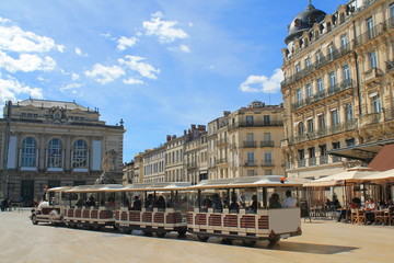 Place de la Comédie à Montpellier, France