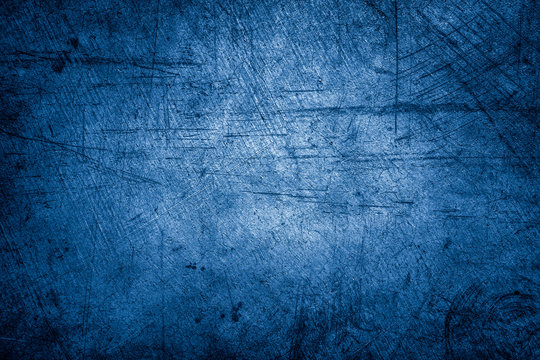 Blue textured wall