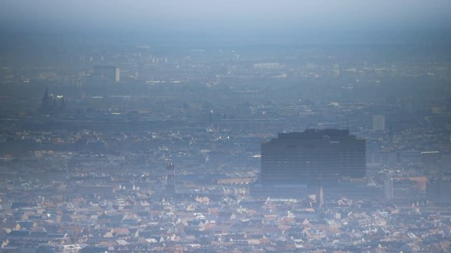 Skyline Vienna, Austria, Europe, AKH, 4K