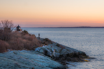Castle Hill Lighthouse Newport RI