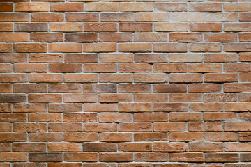 Coffee shop brick wall 