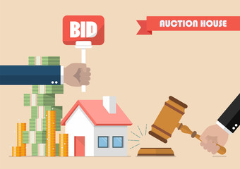 Buying selling house from auction