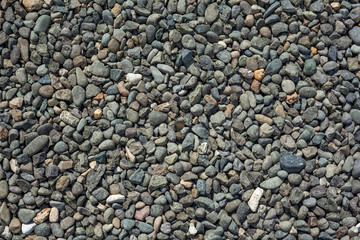 Gravel texture. Gravel background. Stones texture