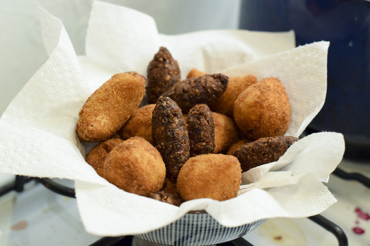 Deep fried Brazilian croquettes
