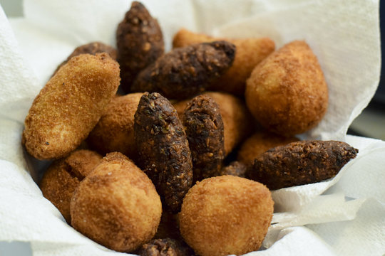 Deep fried Brazilian croquettes