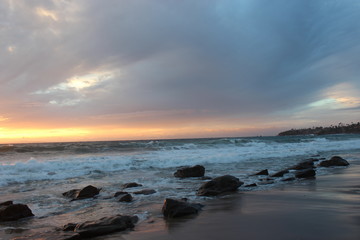Laguna Beach Sunset Sunset, sea, ocean, beach, sand, surf, california, laguna beach, water, sun, colors, seascapes, earth