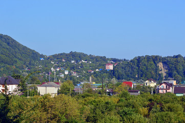 Поселок Головинка (Сочи, Лазаревский район). Вид города
