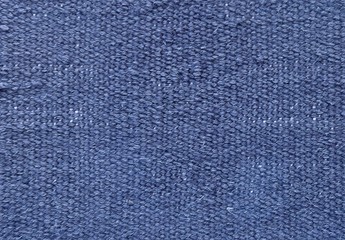 Close Up Background Pattern of Blue Textile Texture