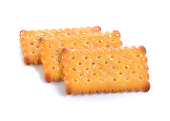 biscuits isolated on white background