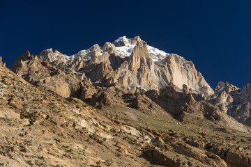 Fototapeta premium Paiju mountain peak, one of iconic peak in K2 trekking trail, Pakistan