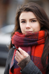 Young girl vaper vaping ecig device