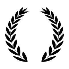 Laurel Wreath. Vector icon