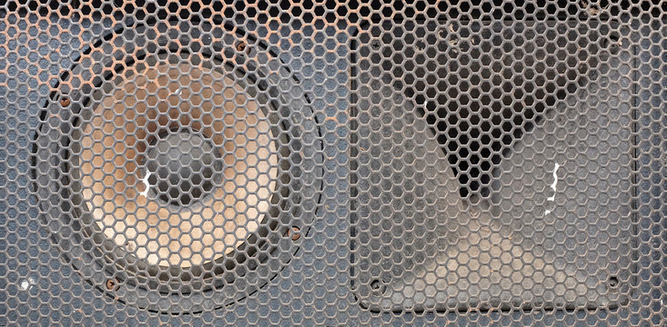 Old speaker cabinet