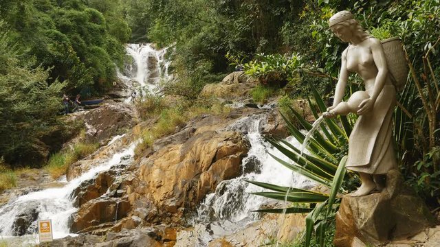 Datanla waterfall in DaLat, Vietnam