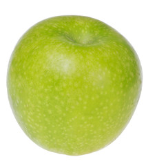 Granny Smith apple isolated on white