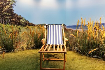 An image of a beach chair