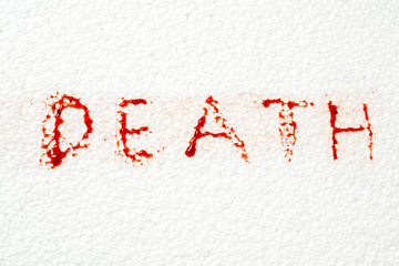 血文字, death