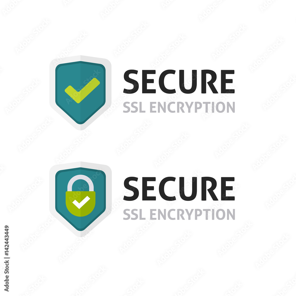 Poster ssl secure payment certificate icon vector, https secure encryption shield, protected connection lab